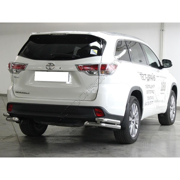 «Уголки» d-60+53 Toyota Highlander 2014-