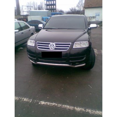 «Ус» переднего бампера  VW TOUAREG 2003-2009