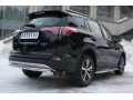 Защита заднего бампера Toyota RAV4 с 2015 (одинарная, вариант 1)