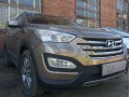 Защита радиатора Hyundai Santa Fe с 2012 (Black)