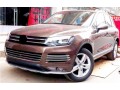 Накладки на передний и задний бампер Volkswagen Touareg с 2010 (Вариант 1)