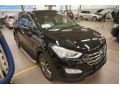 Пороги алюминиевые Alyans Hyundai Santa Fe с 2012