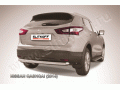 Защита заднего бампера Nissan Qashqai с 2014