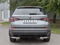 Защита заднего бампера SKODA KODIAQ 2017- уголки 42/63