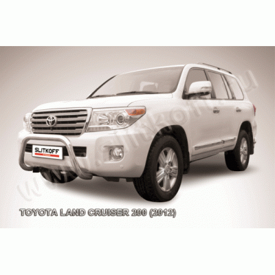 Защита переднего бампера Toyota Land Cruiser 200 2012-2015 (Мини)