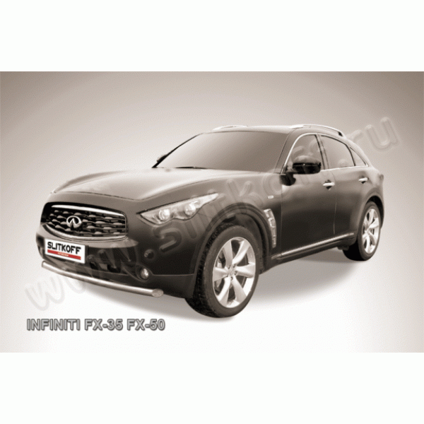 Защита переднего бампера Infiniti FX 2008-2013