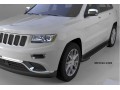 Пороги алюминиевые Onyx Jeep Grand Cherokee с 2011