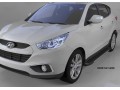 Пороги алюминиевые Onyx Hyundai ix35 2010-2015