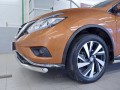 Защита переднего бампера Nissan Murano с 2016 секция 63мм или 42мм