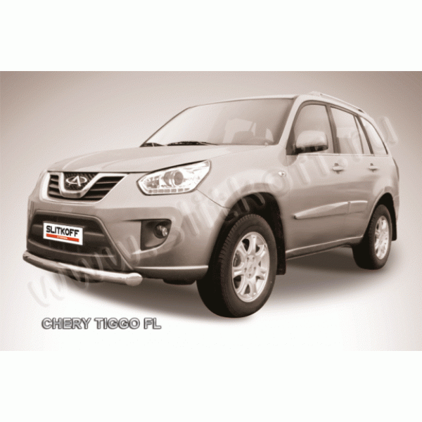 Защита переднего бампера Chery Tiggo FL с 2013