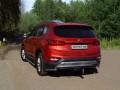 Защита заднего бампера d60 для Hyundai Santa Fe 2018-