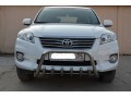 Защита переднего бампера Toyota Rav4 c 2010-2012 скоба низкая + акула d53/42