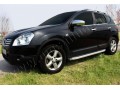 Накладки на зеркала (Abs хром) Nissan Qashqai 2007-2013