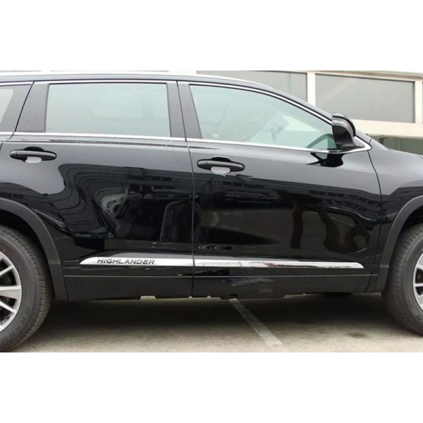 Молдинги на двери Toyota Highlander с 2014