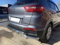 Защита заднего бампера Hyundai Creta c 2016 G