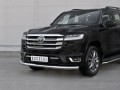 Защита переднего бампера Toyota Land Cruiser 300 c 2021 d76 секции