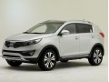 Накладки на передний и задний бампер Kia Sportage 2010-2015 (Вариант 2)