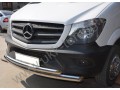 Защита переднего бампера Mercedes-Benz Sprinter с 2012 двойная