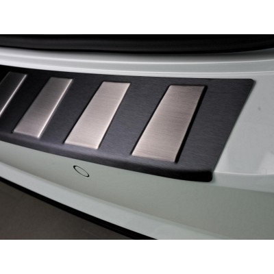 Накладка на задний бампер, "трапеция" BMW X3 2010-2014