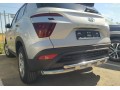 Защита заднего бампера Hyundai Creta c 2021 с перемычками