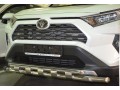 Защита переднего бампера Toyota Rav4 c 2019 двойная с перемычками