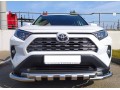 Защита переднего бампера Toyota Rav4 c 2019 (G) с двумя подгибами