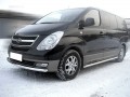 Защита переднего бампера Hyundai H1 с 2007-2016 радиусная одинарная d-60