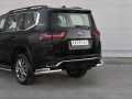 Защита заднего бампера Toyota Land Cruiser 300 c 2021 уголки d76 секции-d42 секции