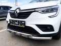 Защита переднего бампера Renault Arkana c 2018 двойная с перемычками