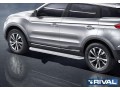 Пороги с листом и комплектом крепежа для Geely Atlas