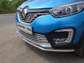 Накладка на решётку радиатора Renault Kaptur с 2016