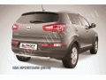 Защита заднего бампера Kia Sportage 2010-2015 (одинарная 2)