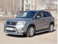 Защита переднего бампера Suzuki Vitara с 2015 (Двойная D63/42)