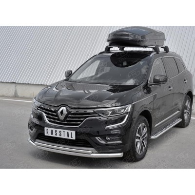 Защита переднего бампера D75/42 для  RENAULT KOLEOS 2017- по н в