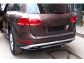 Накладки на передний и задний бампер Volkswagen Touareg с 2010 (Вариант 1)