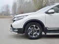 Защита переднего бампера HONDA CR-V 2017- дуга уголки клыки