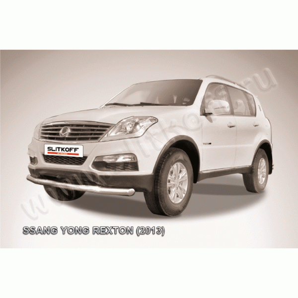 Защита переднего бампера d76 SsangYong REXTON 2013