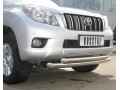 Защита переднего бампера Toyota Land Cruiser Prado 150 2009-2013 (Двойная 2)