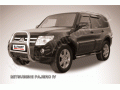 Защита переднего бампера Mitsubishi Pajero 2006-2011 (Высокая)