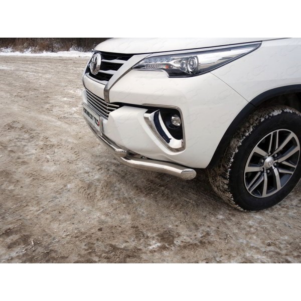 Решетка радиатора нижняя TOYOTA FORTUNER 2017-  12 мм