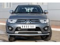 Защита переднего бампера Mitsubishi L200 с 2014 (одинарная 2)