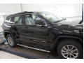 Пороги алюминиевые Jeep Grand Cherokee с 2011 (Emerald Black)