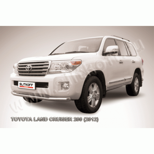 Защита переднего бампера Toyota Land Cruiser 200 2012-2015