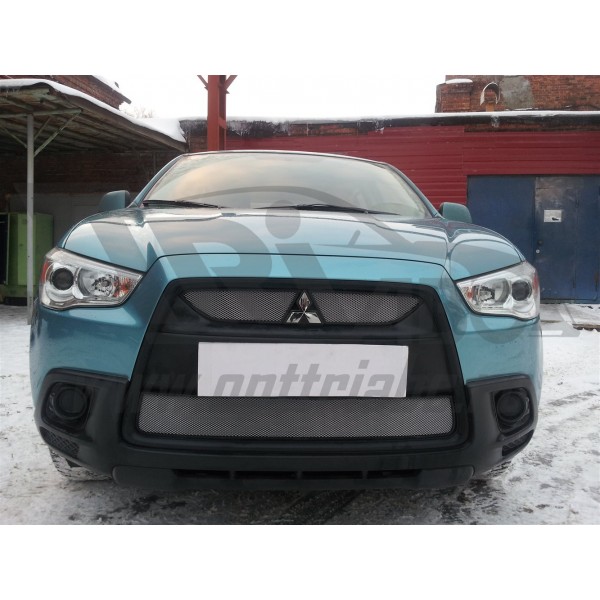 Защита радиатора Mitsubishi ASX 2010-2012 (Сhrome)