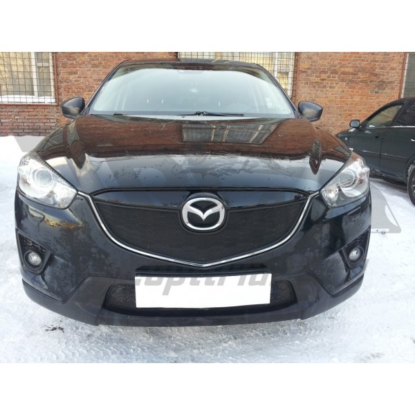 Защита радиатора Mazda CX-5 2011-2015 (Black)