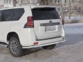 Защита заднего бампера Toyota Land Cruiser Prado 150 с 2017