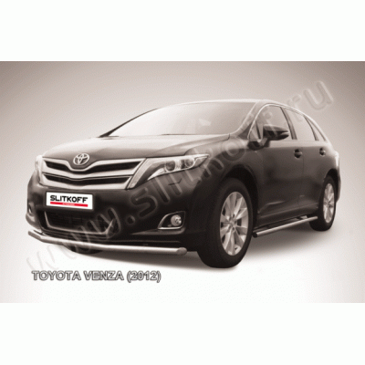 Защита переднего бампера Toyota Venza с 2013