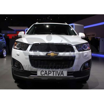 Защита радиатора Chevrolet Captiva с 2013 (Black)