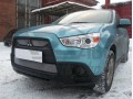 Защита радиатора Mitsubishi ASX 2010-2012 (Сhrome)