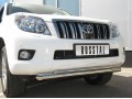 Защита переднего бампера Toyota Land Cruiser Prado 150 2009-2013 (Двойная 2)